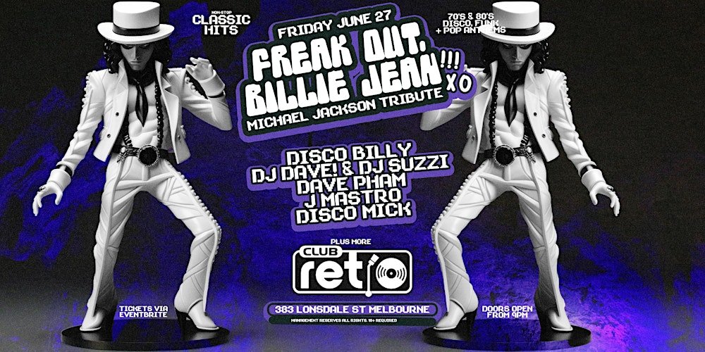 &Quot;Moonwalk Into Melbourne: Epic Michael Jackson Tribute Night!&Quot; Httpscdnevbuccomimages10387747033170061185071Original20250526-045233