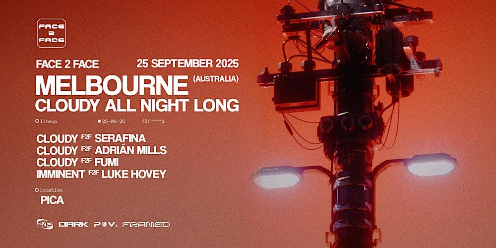 Rev Your Engines: Melbourne'S First 240Km/H Techno Night With Cloudy Httpscdnevbuccomimages10977134332825970886201Original20250817-064554