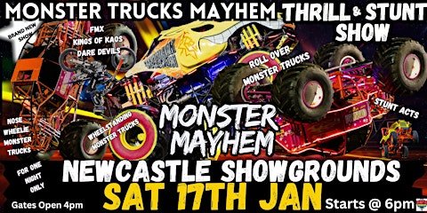 &Quot;Feel The Roar: Monster Trucks Take Over Newcastle!&Quot; Httpscdnevbuccomimages11631524032105149632141Original20251027-063446
